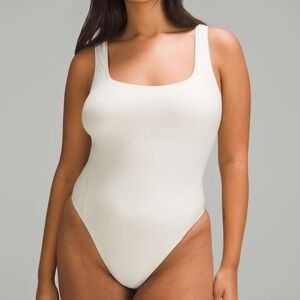 NWT Lululemon Wundermost Square Neck Bodysuit